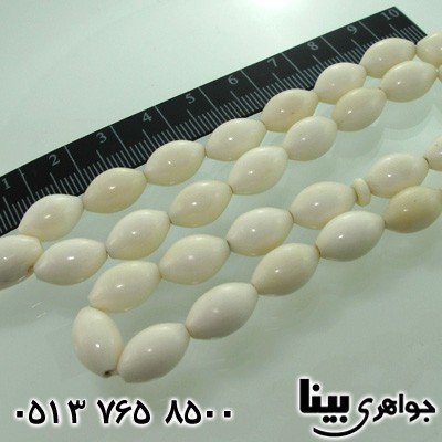 تسبیح عاج فیل ساده دانه هلی درشت