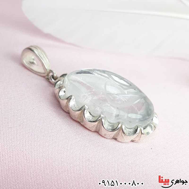 گردنبند در نجف خطی درشت فاخر باحکاکی علی معلی _کد:33600