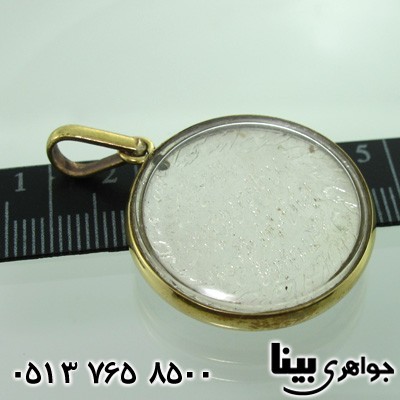 گردنبند نقره قدیمی دو رو پنج تن و وان یکاد