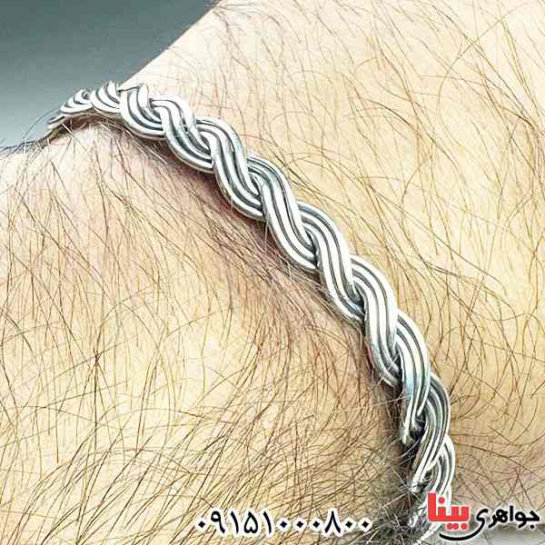 دستبند نقره شیک و قشنگ _کد:33736