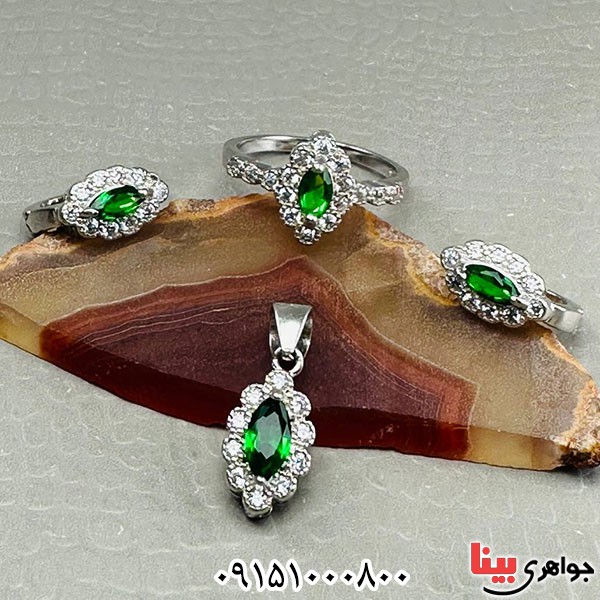سرویس زمرد خاص و زیبا برند خارجی _کد:33738