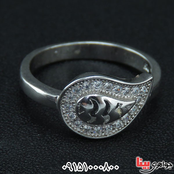 انگشتر نقره زیبا و خاص خوش قیمت _کد:33762
