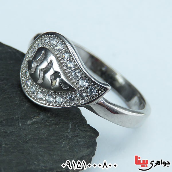 انگشتر نقره زیبا و خاص خوش قیمت _کد:33762