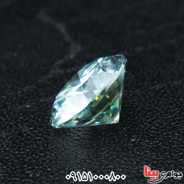 نگین انگشتر الماس روسی ( موزانایت ) خاص _کد:33798