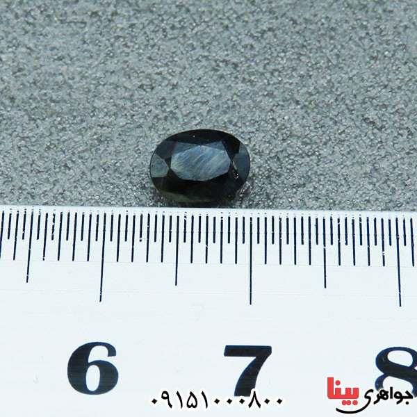 نگین انگشتر یاقوت کبود بسیار خوشرنگ و زیبا _کد:33802