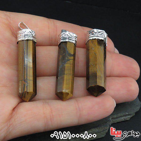 گردنبند چشم ببر مدل خاص و زیبا _کد:33899
