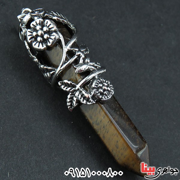 گردنبند چشم ببر زیبا و خاص زنانه _کد:33900