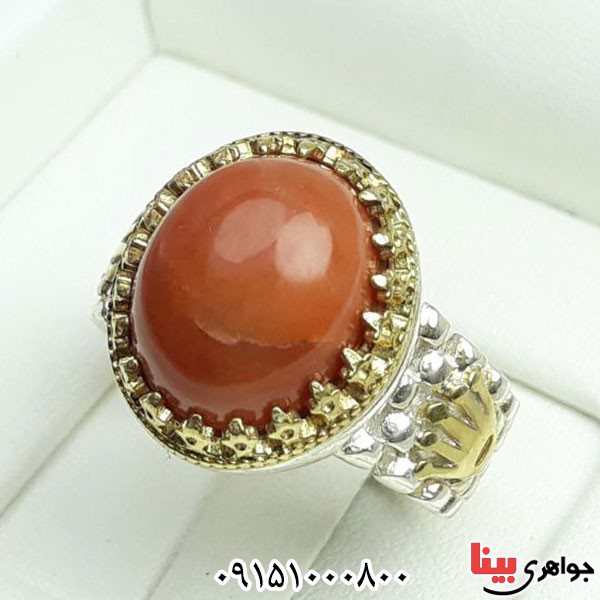 انگشتر دُر حسینی ست زنانه مردانه _کد:33932