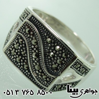 انگشتر حدید مستطیلی