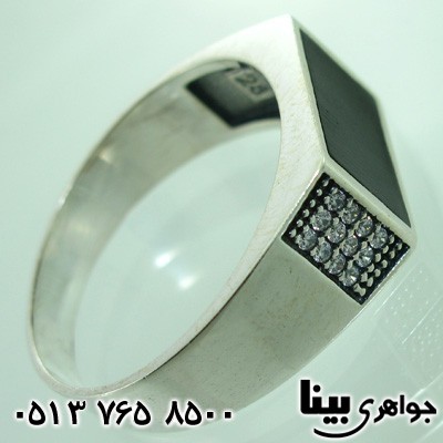 انگشتر ابسیدین کلاسیک
