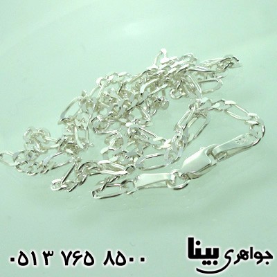 زنجیر نقره کلاسیک درشت مردانه