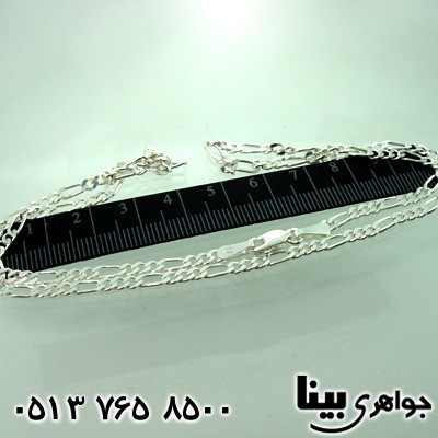 زنجیر نقره کلاسیک درشت مردانه