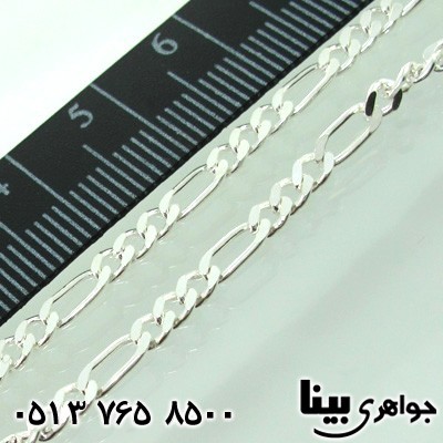 زنجیر نقره کلاسیک درشت مردانه
