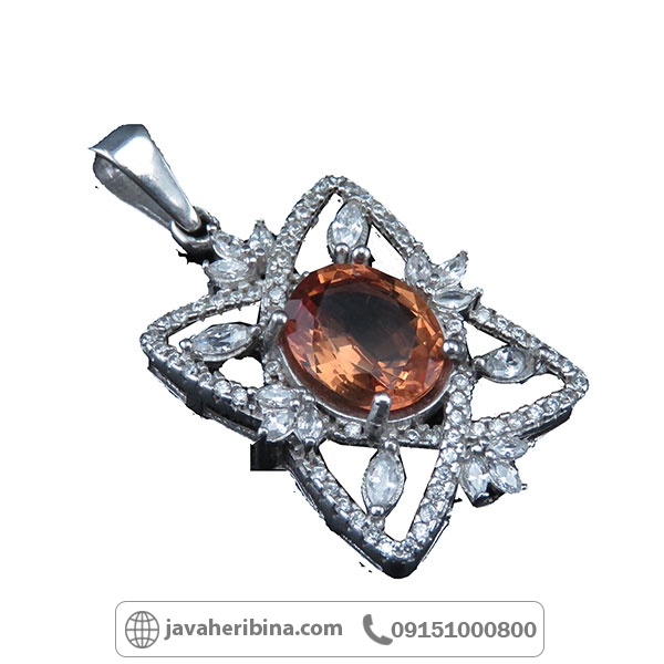 گردنبند الکساندریت نقره زیبا و شیک _کد:34185