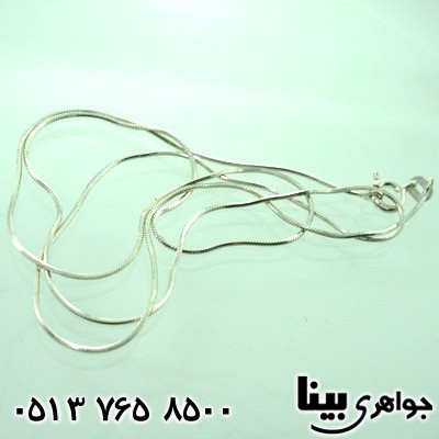 زنجیر نقره ایتالیایی لطیفه
