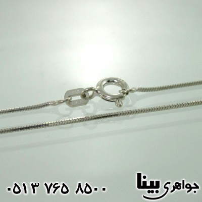 زنجیر نقره ایتالیایی لطیفه