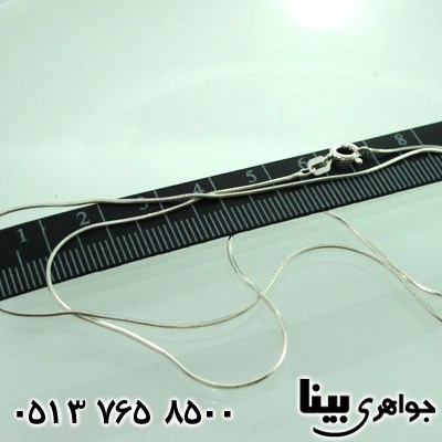 زنجیر نقره ایتالیایی لطیفه