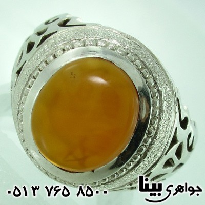 انگشتر عقیق یمنی شرف الشمس فاخر مردانه