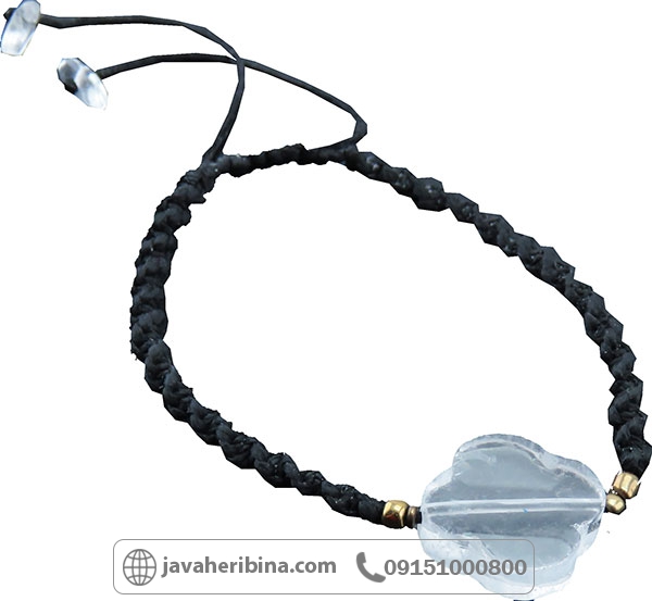 دستبند کوارتز کریستالی _کد:34295
