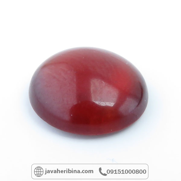 نگین یاقوت گارنت دامله و خوش رنگ نگین یاقوت گارنت دامله و خوش رنگ