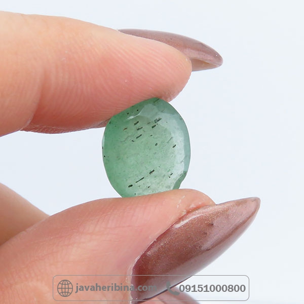 نگین انگشتر زمرد  _کد:34537