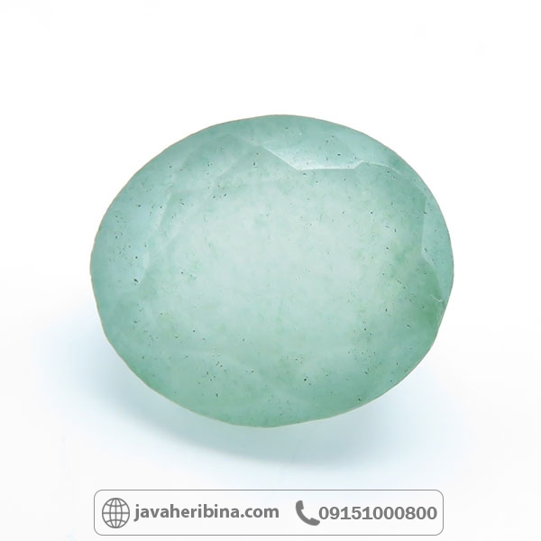 نگین انگشتر زمرد سبز _کد:34538