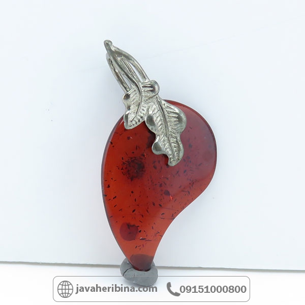 گردنبند کهربا خاص و زیبا _کد:34545