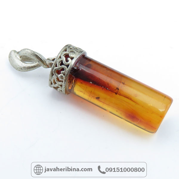 گردنبند کهربا خاص و زیبا _کد:34554
