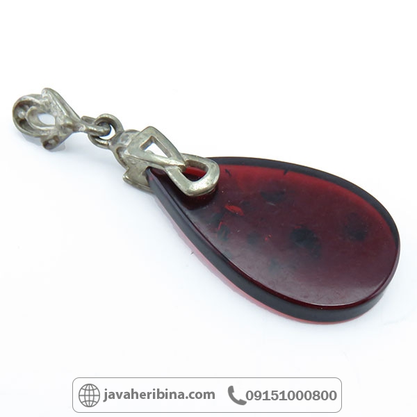 گردنبند کهربا  _کد:34555
