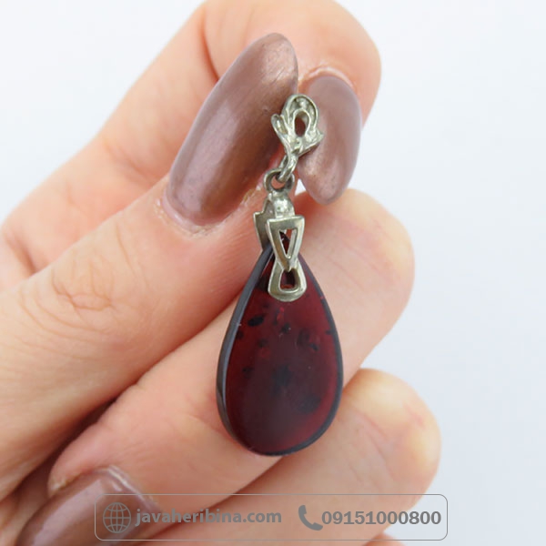گردنبند کهربا  _کد:34555