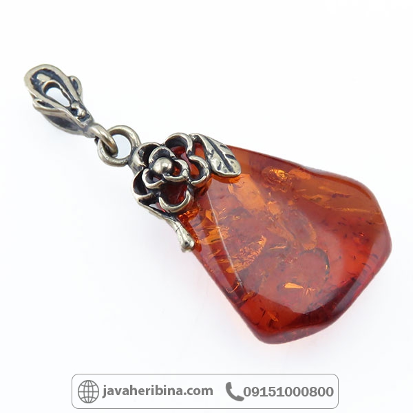 گردنبند کهربا  _کد:34557