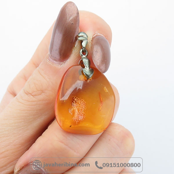 گردنبند کهربا  _کد:34560