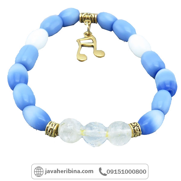 دستبند چند جواهر  _کد:34586