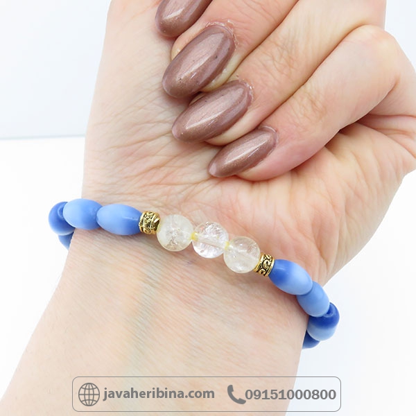 دستبند چند جواهر  _کد:34586