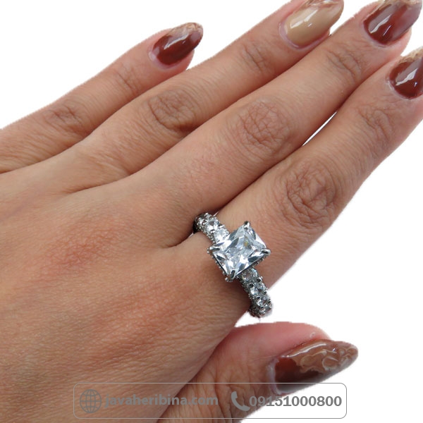 انگشتر نقره زنانه بسیار خاص و زیبا _کد:34684