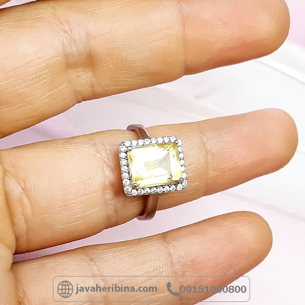 سرویس سیترین نقره زنانه بسیار شیک _کد:34701