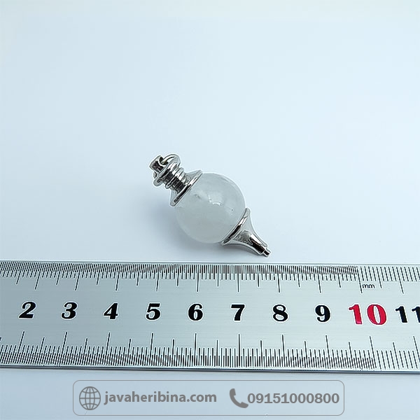 گردنبند کوارتز مدل پاندولی _کد:34719