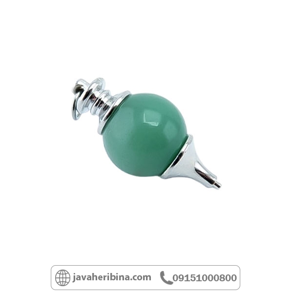 گردنبند آونتورین طرح پاندولی _کد:34730