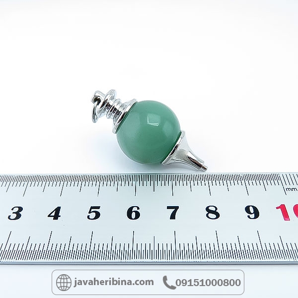 گردنبند آونتورین طرح پاندولی _کد:34730