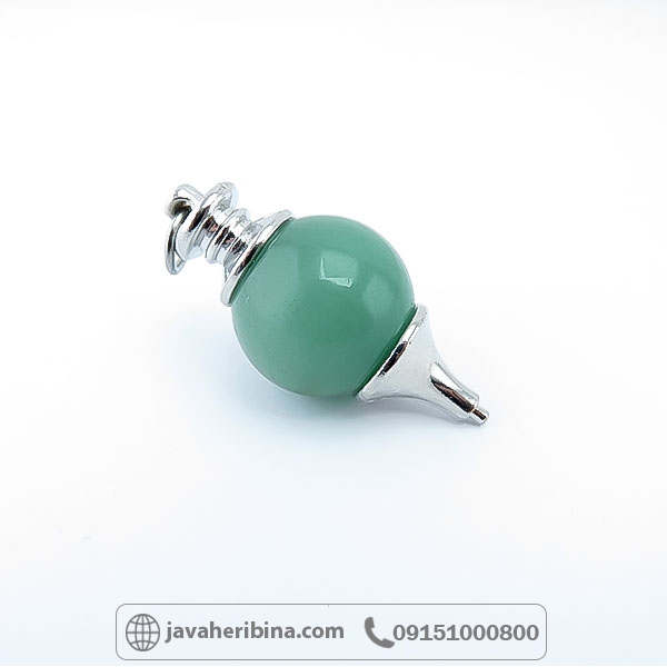 گردنبند آونتورین طرح پاندولی _کد:34730
