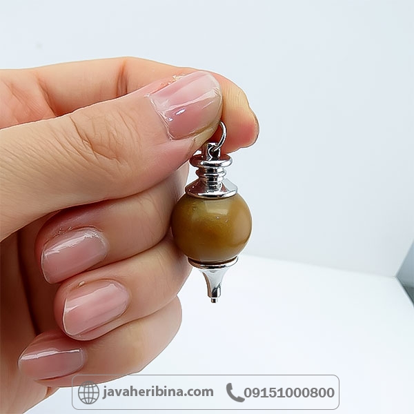 گردنبند عقیق طرح پاندولی _کد:34732