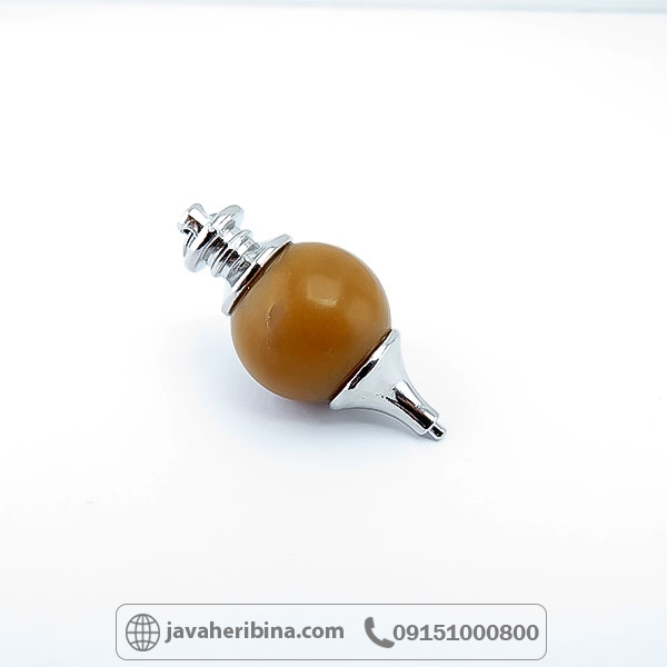 گردنبند عقیق طرح پاندولی _کد:34732