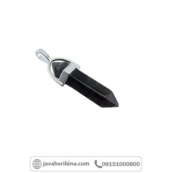 گردنبند کوارتز دودی زیبا و خوش تراش _کد:34761