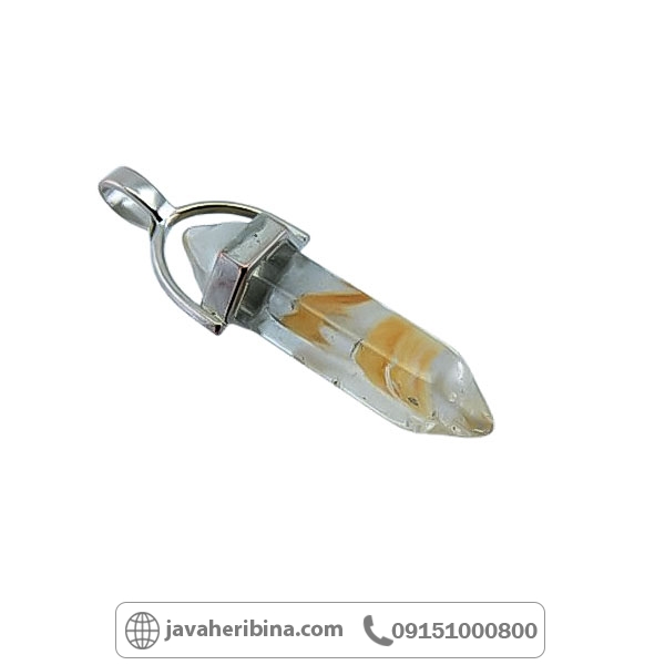 گردنبند کوارتز فانتوم زیبا و خاص _کد:34764