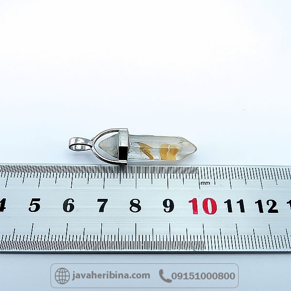 گردنبند کوارتز فانتوم زیبا و خاص _کد:34764