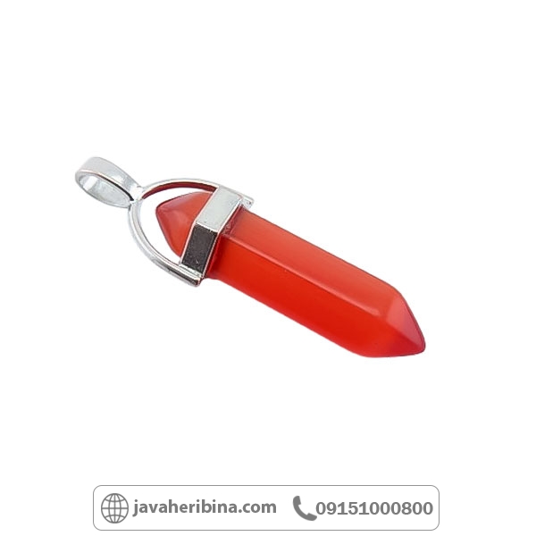 گردنبند چشم گربه قرمزخوش رنگ گردنبند چشم گربه قرمزخوش رنگ