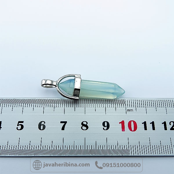 گردنبند سنگ ماه (مون استون) زیبا _کد:34767