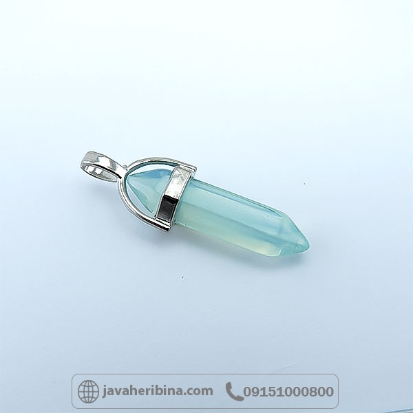 گردنبند سنگ ماه (مون استون) زیبا _کد:34767
