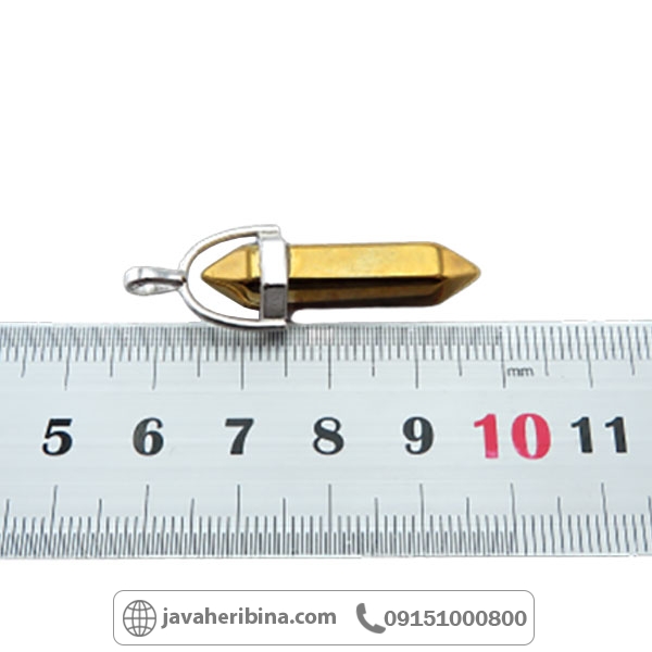 گردنبند حدید طلایی رنگ _کد:34771