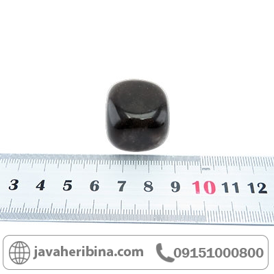 سنگ عقیق سیاه (اونیکس) تامبلری _کد:34778